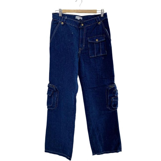 Pánske džínsy, WESTERN, modré s vreckom, veľkosti KALHOTY: ZO_8d503d76-a601-11ed-b76e-4a3f42c5eb17 1