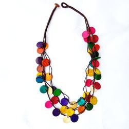 Farebný štýlový náhrdelník