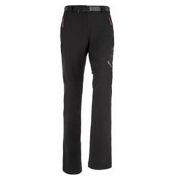 Damskie spodnie outdoorowe WANAKA - W czarny, Kolor: Czarny, Tekstylia rozmiary KONFEKCJA: ZO_199787-36