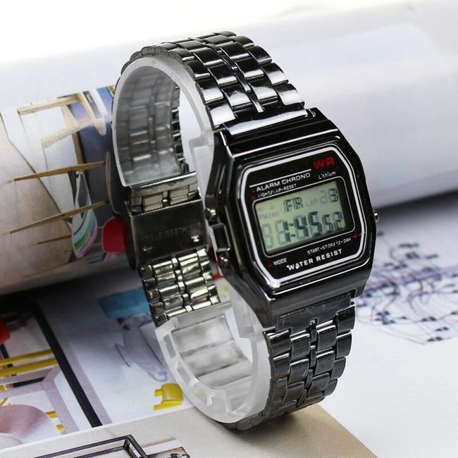 Cyfrowy zegarek DH6 1