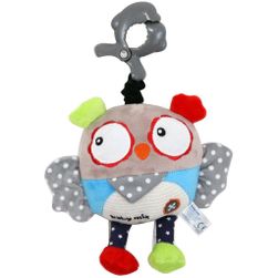 Jucărie de pluș pentru copii cu mașină de jucărie Owl RW_40082