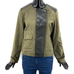 Dámska módna bunda Miss, zelená, Textilné veľkosti CONFECTION: ZO_82fb6068-1c36-11ec-82c1-0cc47a6c9370