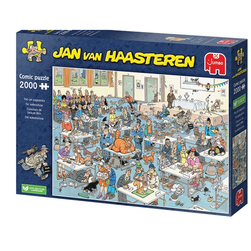 Jan Van Haasteren Puzzle The Cat Show 2000 db ZO_212120