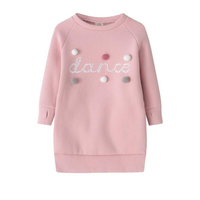 Girls sweatshirt dress Melissa 1