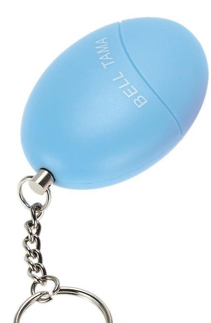 Bezpečnostní vajíčko s alarmem - modrá, růžová 1