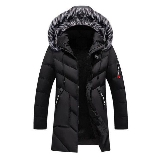 Мъжко палто Logen Black, размери XS - XXL: ZO_fac06808-b3c6-11ee-ad2c-8e8950a68e28 1