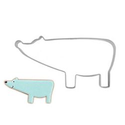 Kuhinjski rezač u obliku polarnog medvjeda
