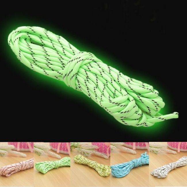 Fluorescenční nylonové lanko - 10 metrů 1