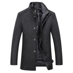 Men's coat with detachable waistcoat Henrik