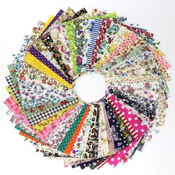 Material pentru patchwork - 50 bucăți