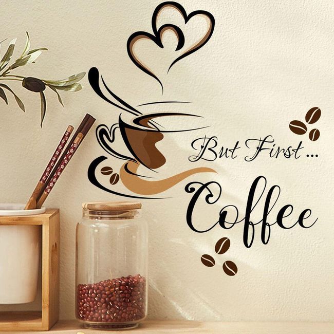 Wallsticker Coffee 1