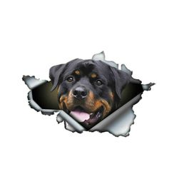 Nalepnica za auto Rottweiler