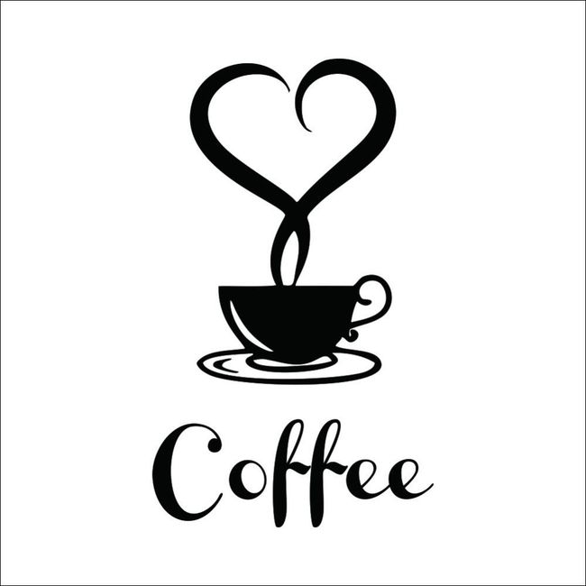 Naljepnica - kava 1