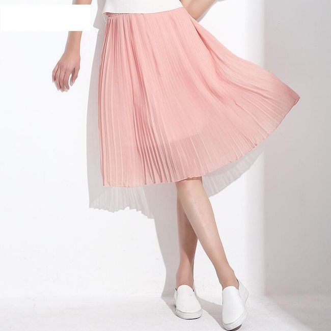 Šifonová sukňa - rôzne farby a dĺžky 1