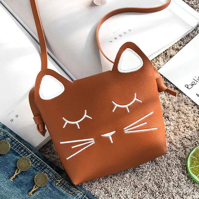 Detská crossbody taška Kitty - 6 farieb 1