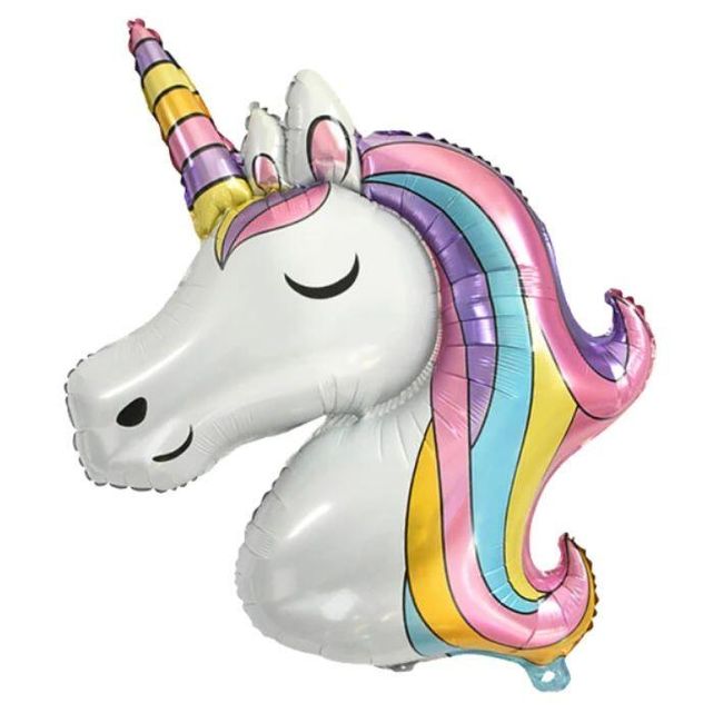 1 sada jednorožčích narozeninových balónků  SS_32998374835-1pcs unicorn 1