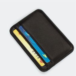 Etui małe na karty kredytowe - kolor czarny