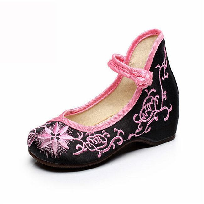 Dívčí boty s vyšívanými ornamenty 1