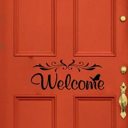 Dekorační samolepka - welcome