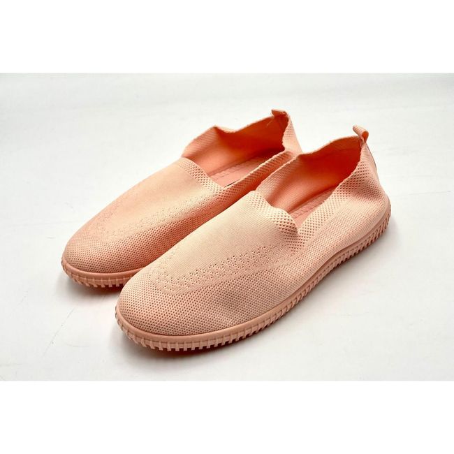 Dámske plátenné topánky slip-on - salmon 18W5 - 5, Veľkosti topánok: ZO_935a2ef0-c175-11ec-93f5-0cc47a6c9370 1