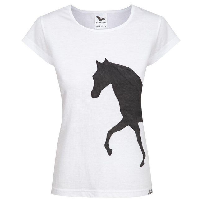 Majica z ročno poslikanim konjem na nadaljevanje 1
