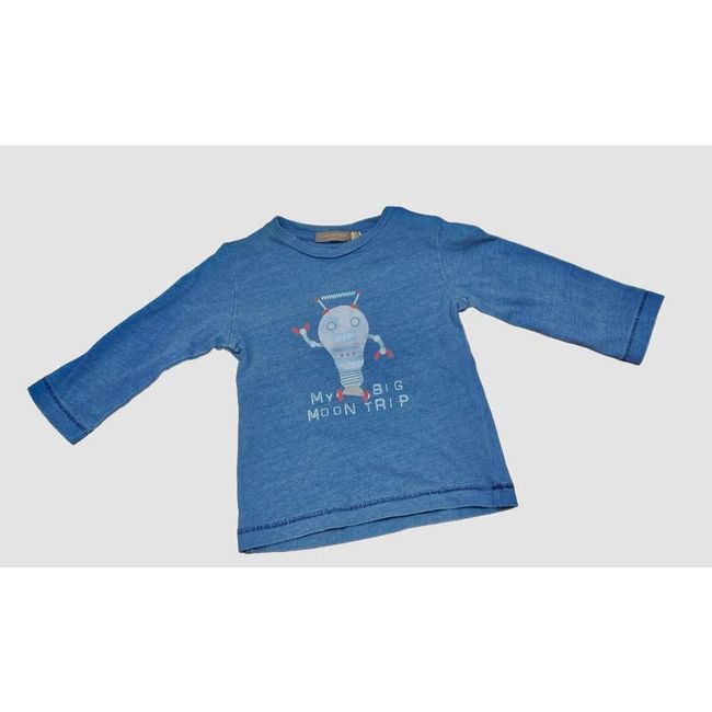 Dječja majica, CANADA HOUSE, tamno plava boja, slika robota, Veličine tkanine KONFEKCIJA: ZO_991e1064-9e0f-11ed-a64a-8e8950a68e28 1