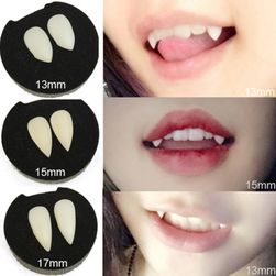 Залепящи вампирски зъби за хелоуин - повече варианти