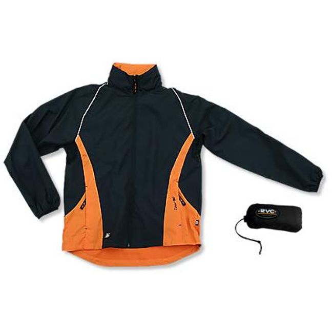 Jachetă de vânt Tour pentru bărbați, negru - portocaliu, Mărimi XS - XXL: ZO_55696-XL 1