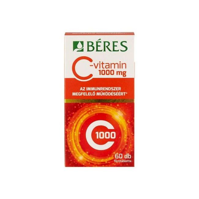 Witamina C - Béres C - 1000 tabletek powlekanych 60 x ZO_NZ000170 1