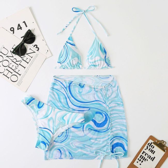 Set de bikini din trei piese Ursula 1