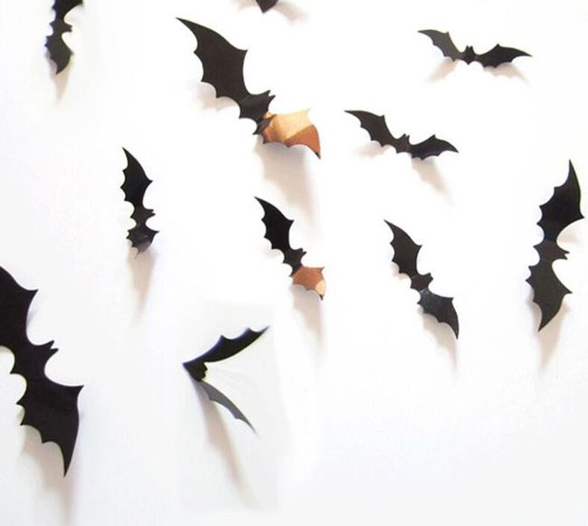 Samolepicí netopýři - 12 kusů 1
