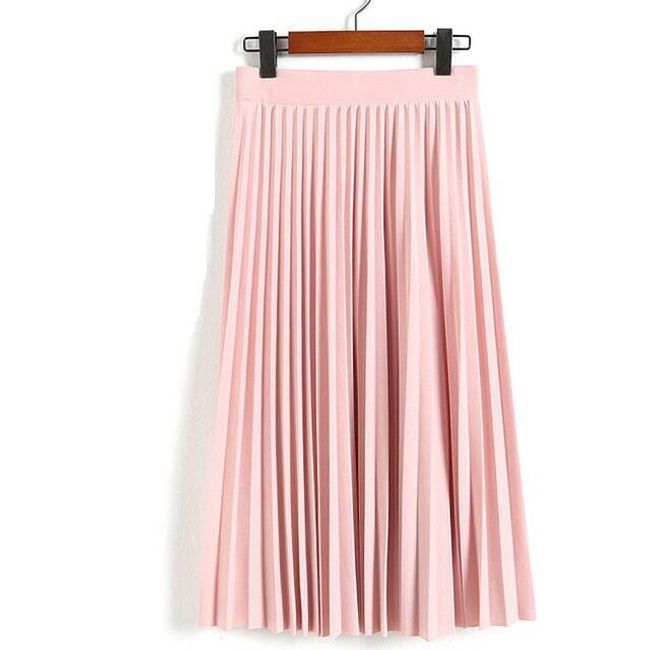 Damska plisowana spódnica - 5 kolorów 1
