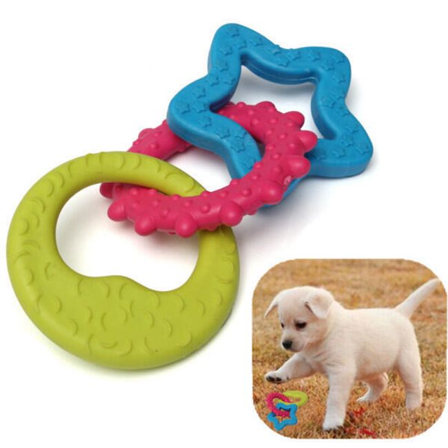 Trojitá gumová hračka pro psy  1