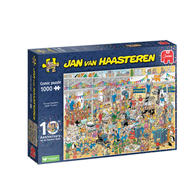 Sestavljanka Jan Van Haasteren Studio 10 let - 1000 kosov ZO_239371 1