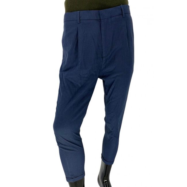 Мъжки официален панталон, Y.TWO JEANS 1983, тъмно синьо, Текстилни размери CONFECTION: ZO_fab58fc0-a083-11ed-8cfe-8e8950a68e28 1