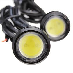 LED lámpák (sas szem) - 2 darab, 3 színű fény