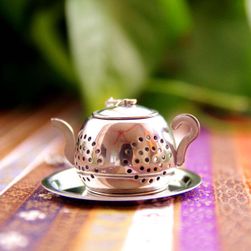 Cediljka za čaj u obliku čajnika