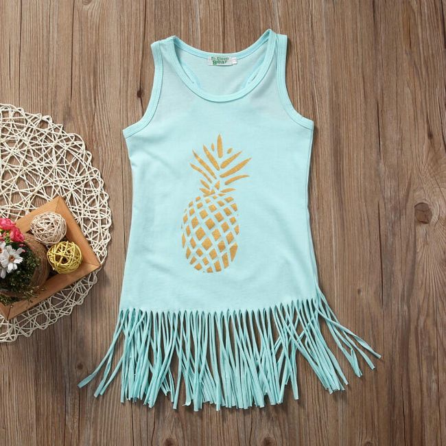 Detské šaty s ananásom 1