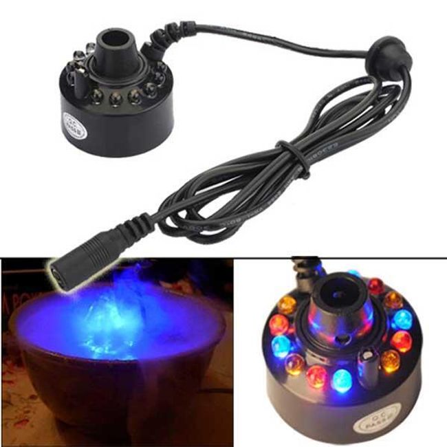 Nawilżacz z podświetleniem LED, który tworzy kolorową mgiełkę 1