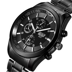Pánske náramkové hodinky v tmavom dizajne - 3 varianty