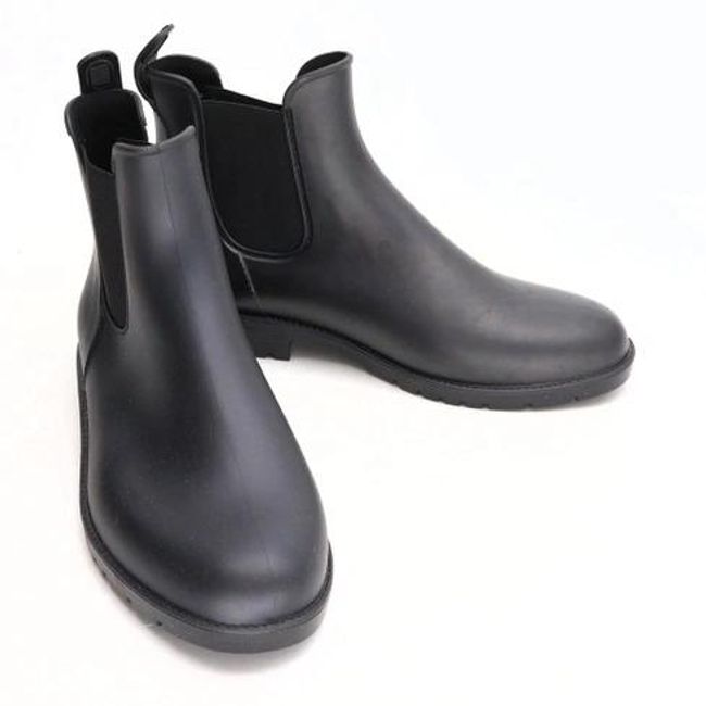 Дамски ботуши Челси, черни, пластмаса, гума, Размери на обувките: ZO_d7a3862a-9b98-11ee-b234-4a3f42c5eb17 1