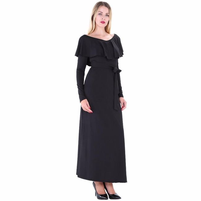 Rochie elegantă cu volane - 6 culori 1