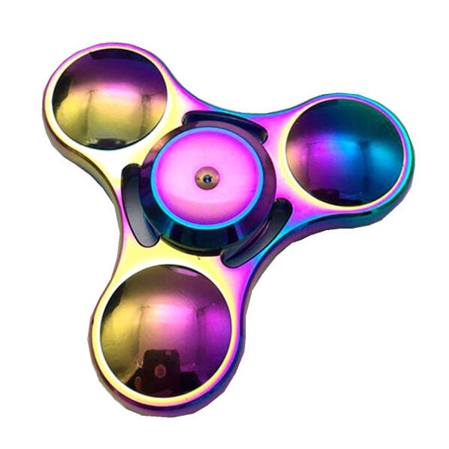 Fidget spinner kot antistresna igrača - mavrična barva 1