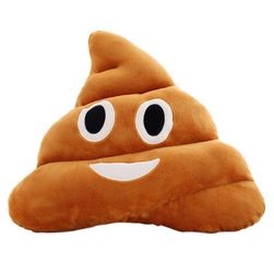 Pernă amuzantă din setul de emoticoane amuzante - Mr. Poop