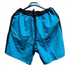 Мъжки функционални къси панталони - тюркоаз, размери XS - XXL: ZO_260676-XL