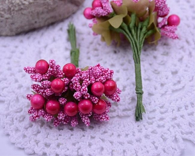Kwiaty piankowe - jagody 1