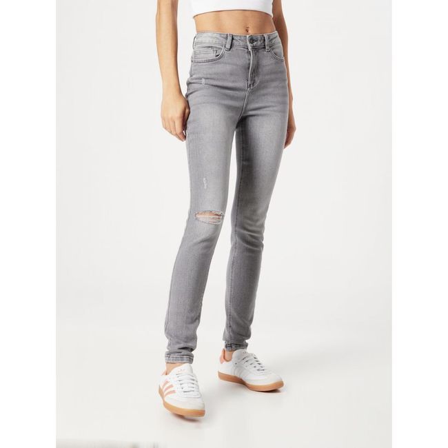 Noisy May Skinny Jeans „Callie”, szary dżins, odmiana: ZO_TDM000439 1