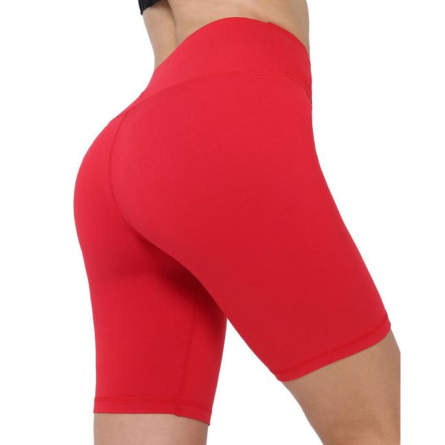 Women's fitness shorts with high waist Tea 1