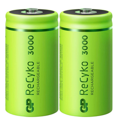 Батерии GPRCK300D837C2 батерия малка моно C Ni - MH 3000 mAh 1.2 V 2 бр. ZO_245353