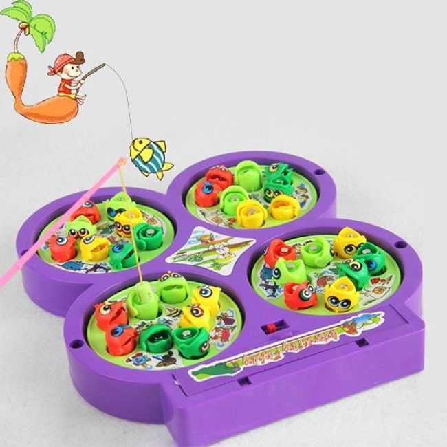 Детска игра - магнетични рибки 1
